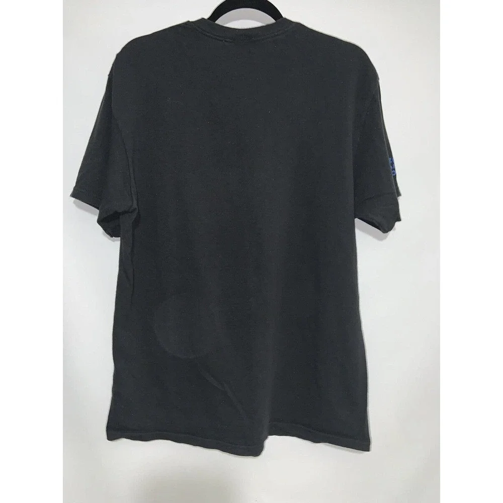 Vintage Blue Man Group Shirt Mens Black Obscure Paint Music Tour Concert Tee LRG